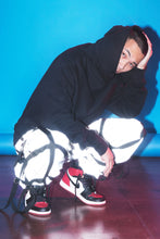 Load image into Gallery viewer, Reflective Strapped Pants - Silver