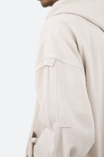 Load image into Gallery viewer, Deconstructed Twill Jacket - Pale Tan
